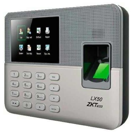 ZK LX50 – CTRL ASISTENCIA USB/ 500 USUARIOS CON HUELLA Y PASSWORD/ ADMINISTRACION POR MEDIO DE ARCHIVOS EN EXCEL