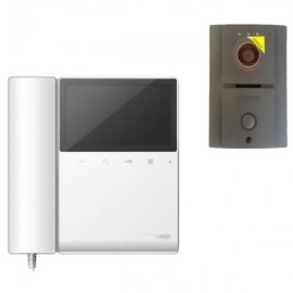 CDV43K2DRC4LG – Kit de videoportero Commax a color con monitor de 4.3 pulgadas