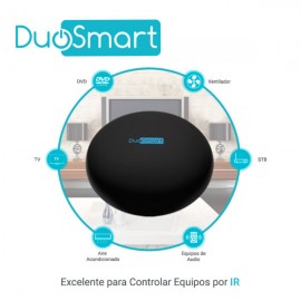 L10 MODULO IR WIFI DUOSMART CONTROLA EQUIPOS POR INFRAROJO CON FUNCION DE APRENDIZAJE