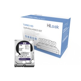 HL24LQKITS-M/1TB – KIT TurboHD 1080p / DVR 4 canales 1 Disco Duro 1TB