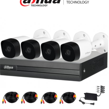 KITXVR1B04H-I+4B2A51 – Kit de 4 Canales 5 Megapixeles/  WizSense