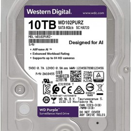 WD101PURP Disco Duro PURPLE de 10TB para videovigilancia