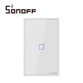 T2US1C APAGADOR DE PARED TOUCH ON/OFF SONOFF SMART INALAMBRICO WIFI CON TEMPORIZADOR