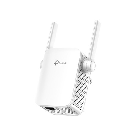 RE305 Repetidor / Extensor de Cobertura WiFi TP Link AC, 1200 Mbps, doble banda 2.4 GHz y 5 GHz, con 1 puerto 10/100 Mbps, con 